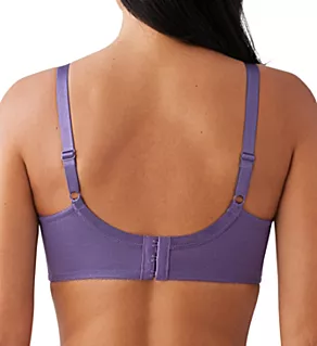Retro Chic Full Figure Underwire Bra Grape Compote 32D