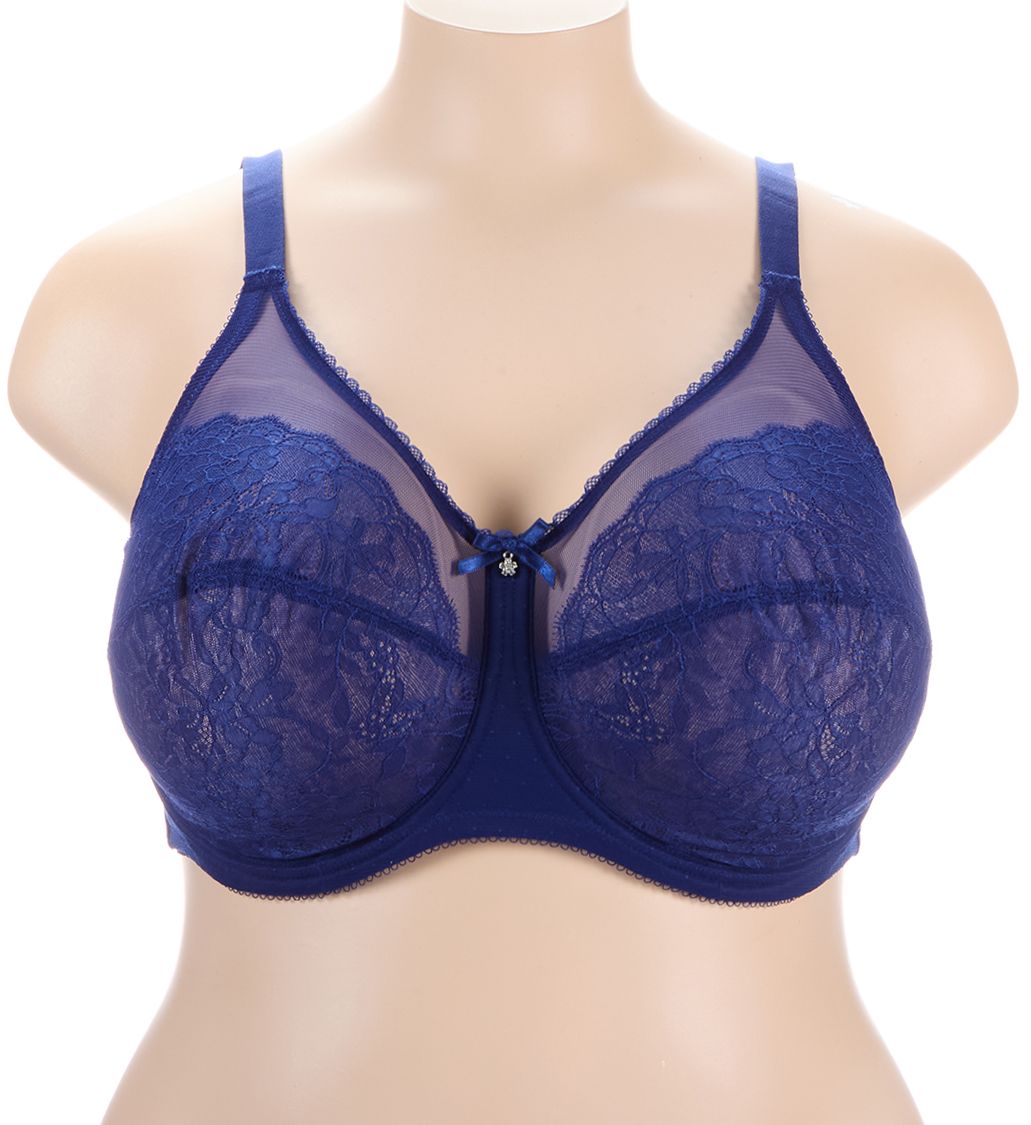 Wacoal Retro Chic Full Figure Underwire Bra Blue Depths 36H  - Image 1