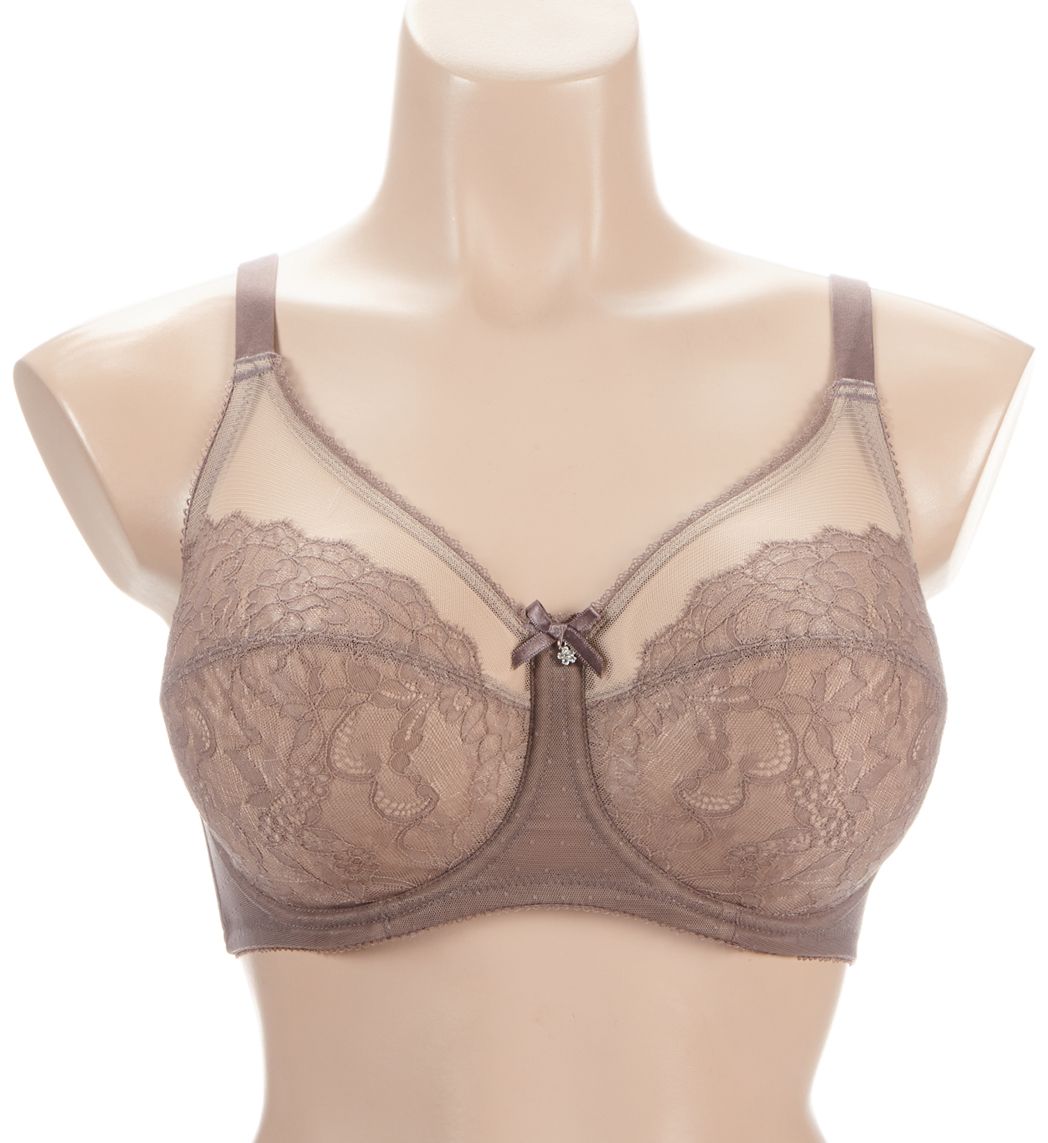 Wacoal Retro Chic Full Figure Underwire Bra Cappuccino 40DD  - Image 1