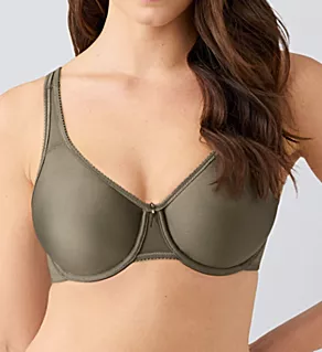 Basic Beauty Full Figure Seamless Underwire Bra Bungee Cord 44G