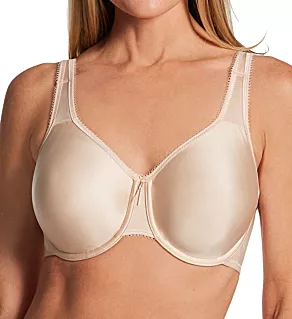 Basic Beauty Full Figure Seamless Underwire Bra Sand 38DD