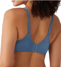 Basic Beauty Full Figure Seamless Underwire Bra Coronet Blue 34C