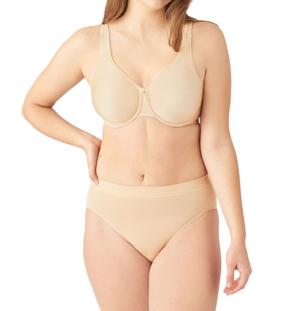 Wacoal Basic Beauty Full Figure Underwire Bra Nude – Bras & Honey USA