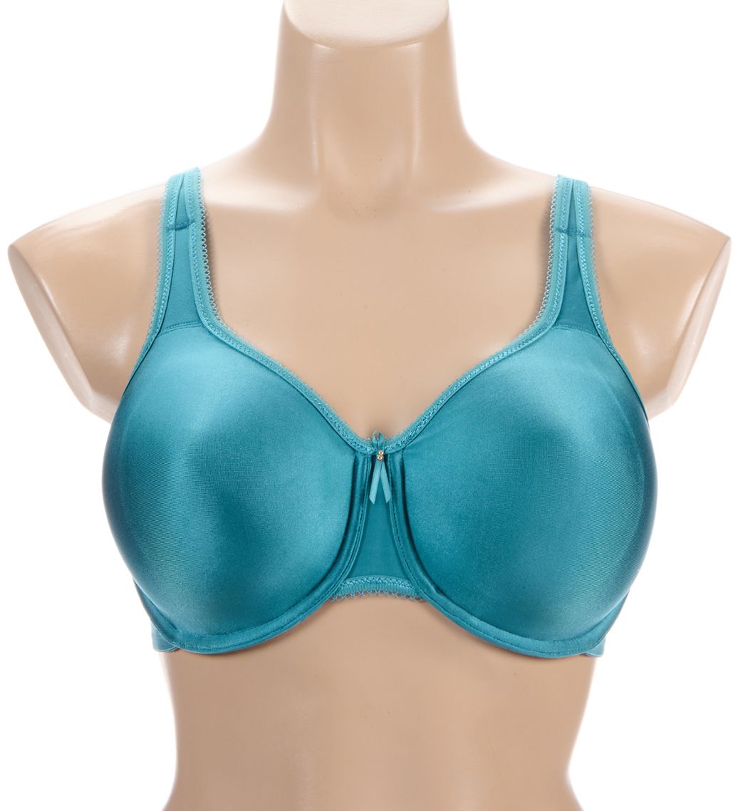 Wacoal Basic Beauty Full Figure Seamless Underwire Bra Brittany Blue 42D  - Image 1