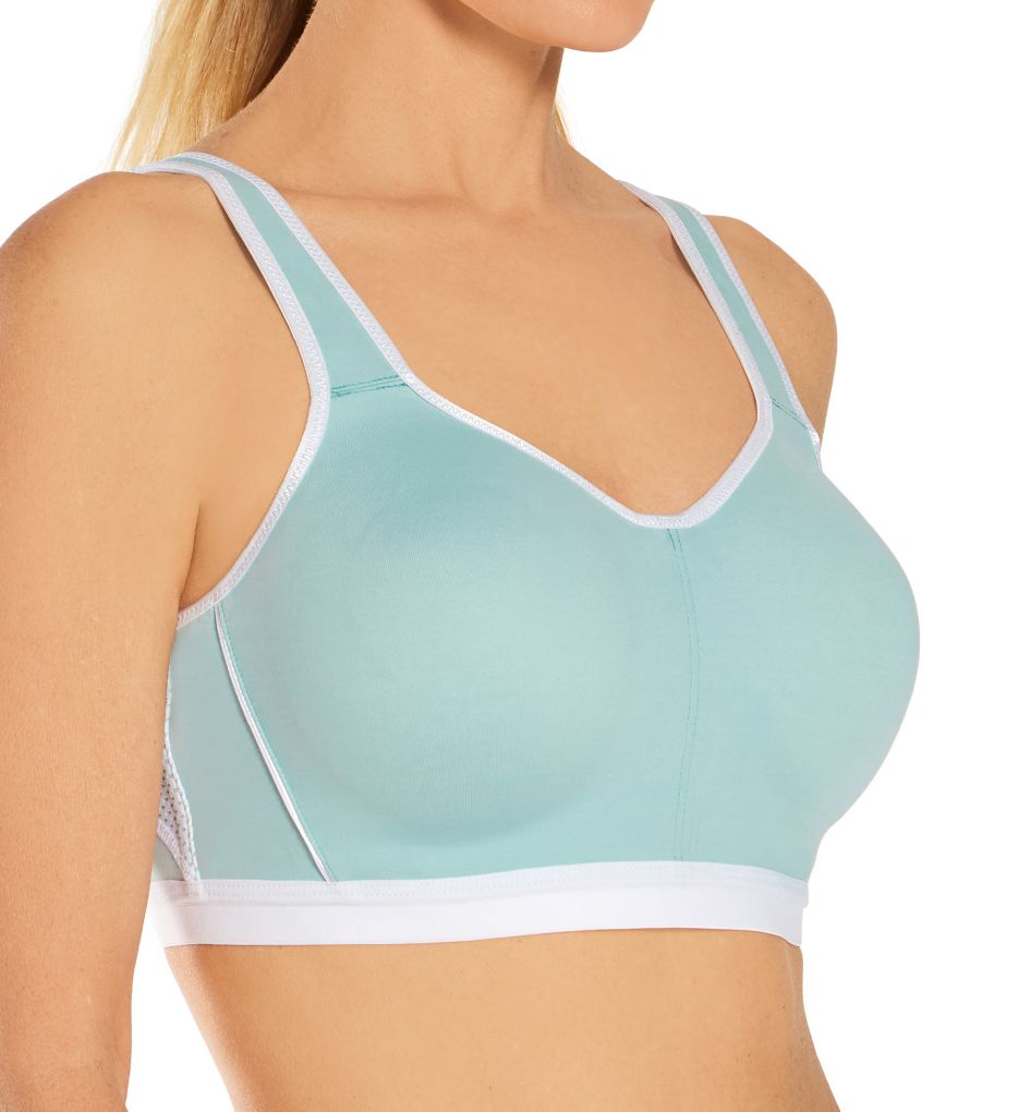 Wacoal (2430922): Wacoal 855229 Brandi High Impact Underwire Sports Bra (Ether/White 38DDD)