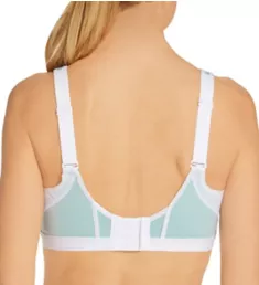 Brandi High Impact Underwire Sports Bra Ether/White 38C