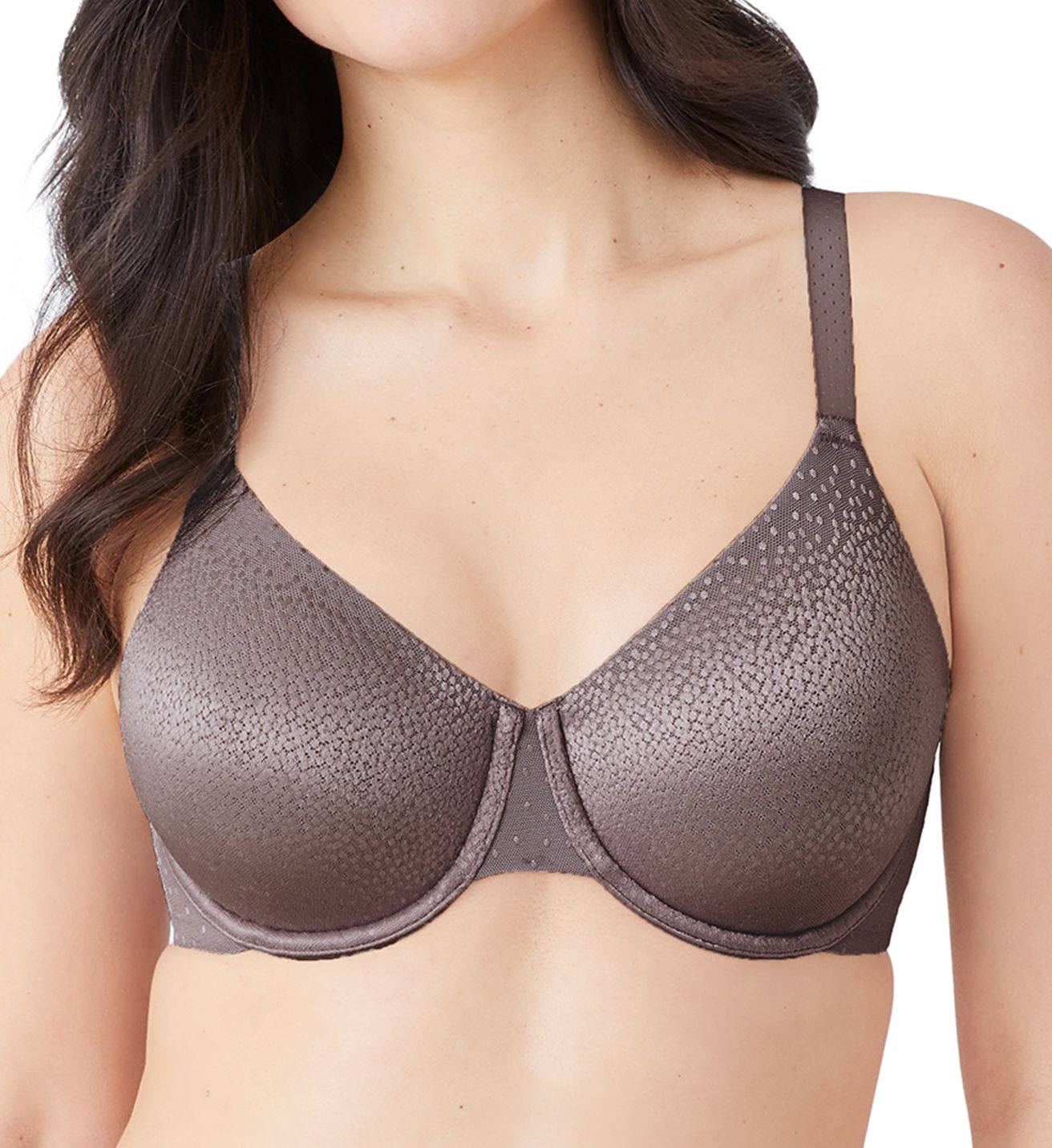 Wacoal Women's Back Appeal Underwire Bra, Black, 40DDD