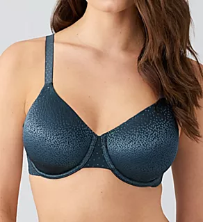 Front view of Back Appeal Underwire Bra Dark Slate 32DDD