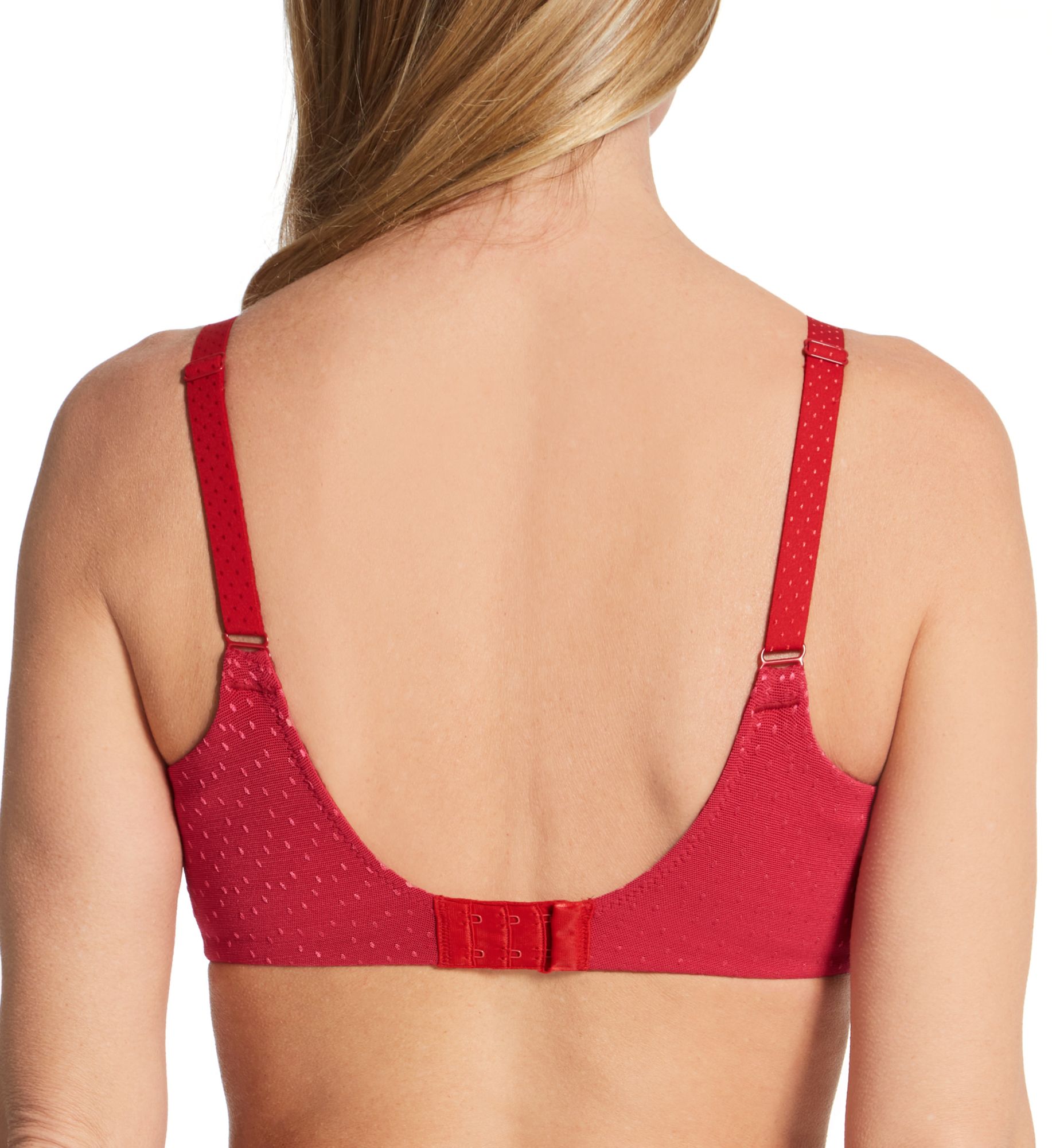 Wacoal Back Appeal Underwire Bra Barbados Cherry 36DD  - Image 2
