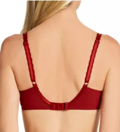 Evocative Edge Full Figure Underwire Bra Rhubarb 34C