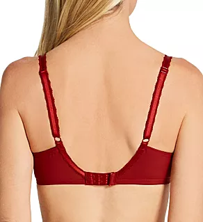 Evocative Edge Full Figure Underwire Bra Rhubarb 40C