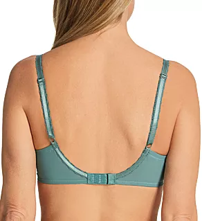 Evocative Edge Full Figure Underwire Bra Sagebrush Green 34C