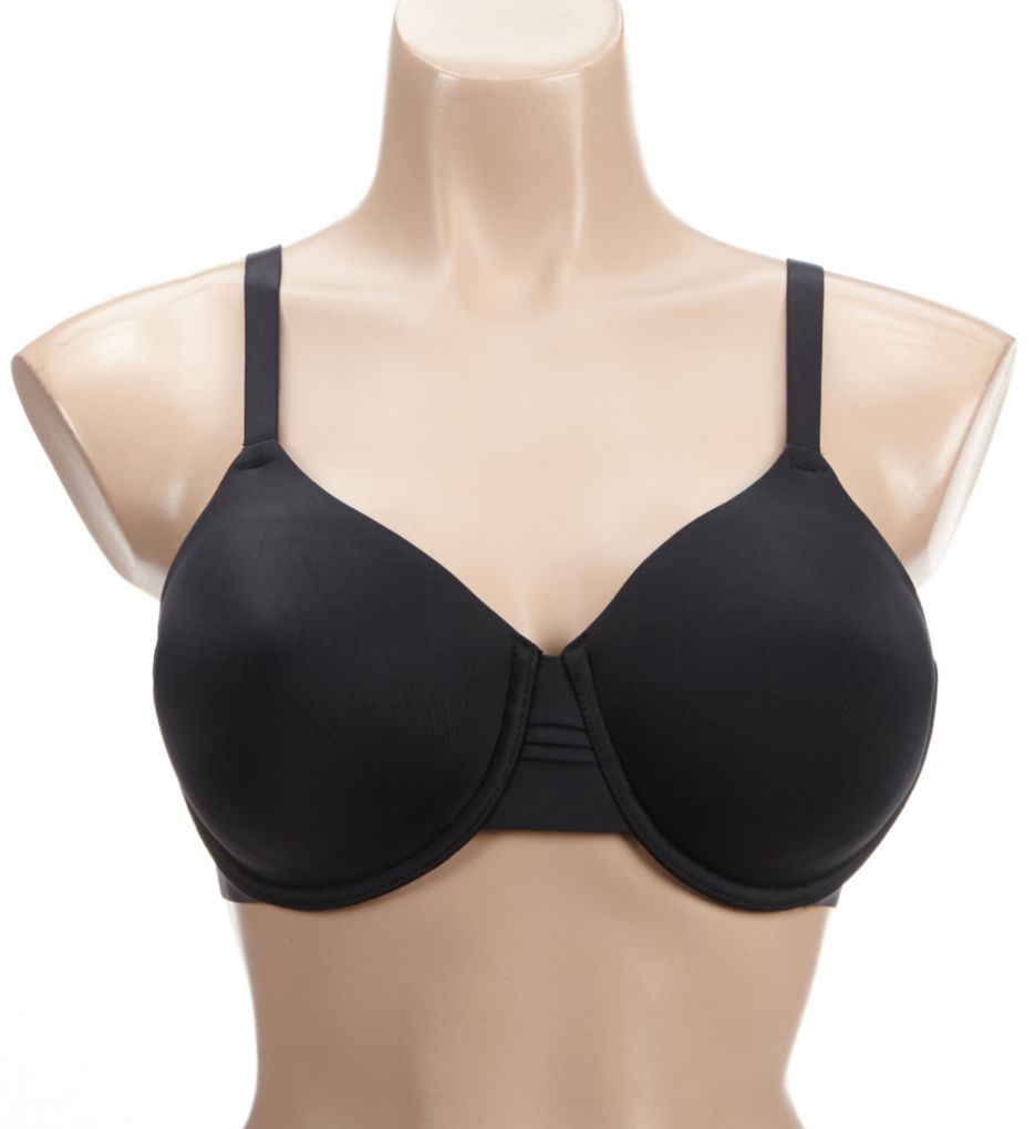 At Ease Full Figure Underwire Bra Black 40DD by Wacoal