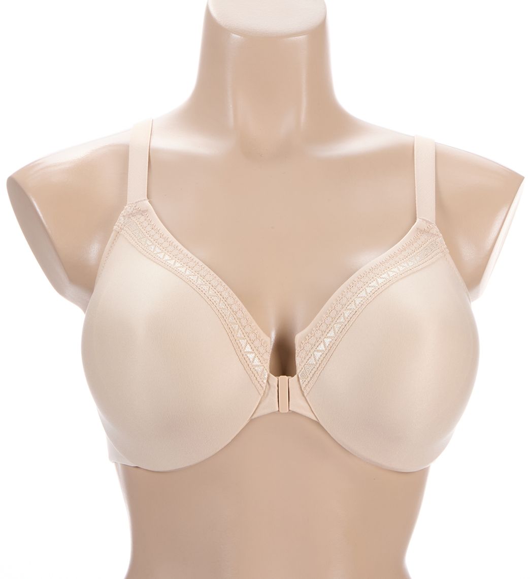 Wacoal Perfect Primer Front Close Underwire Bra Sand 40DDD  - Image 1