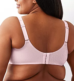 Back Appeal Full Figure Underwire Bra Cradle Pink 40K