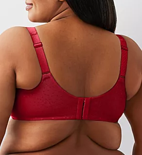 Back Appeal Full Figure Underwire Bra Regina Red 40J