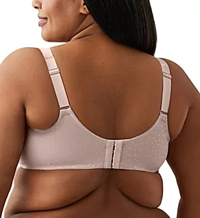 Back Appeal Full Figure Underwire Bra Rose Dust 36H