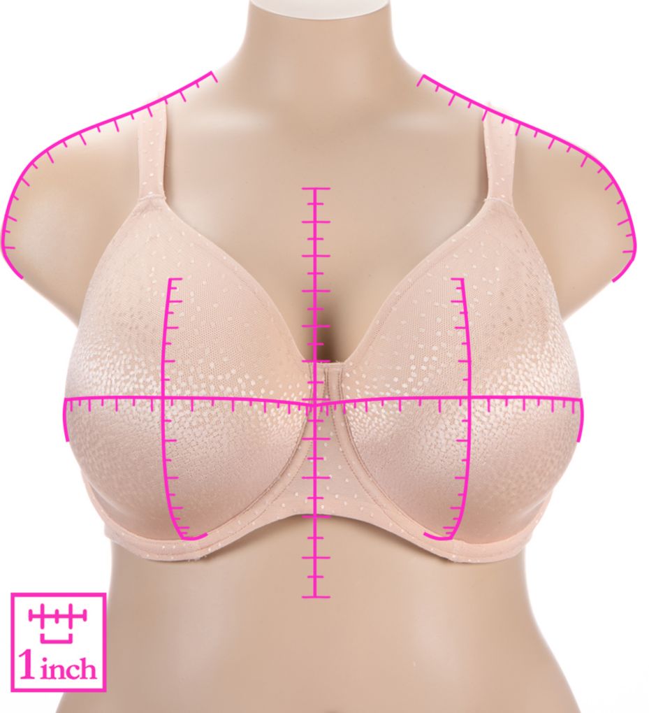Wacoal Back Appeal Full Figure Underwire Bra 855403 - Image 3
