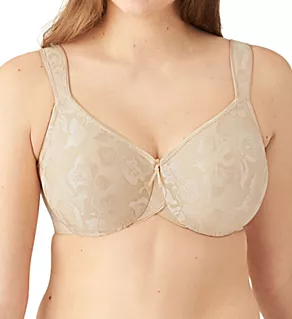 Awareness Full Figure Seamless Underwire Bra Sand 34C