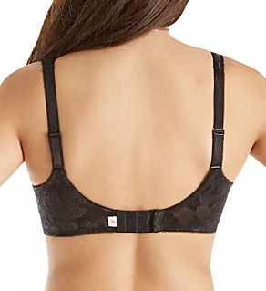 Awareness Full Figure Seamless Underwire Bra Black 34C