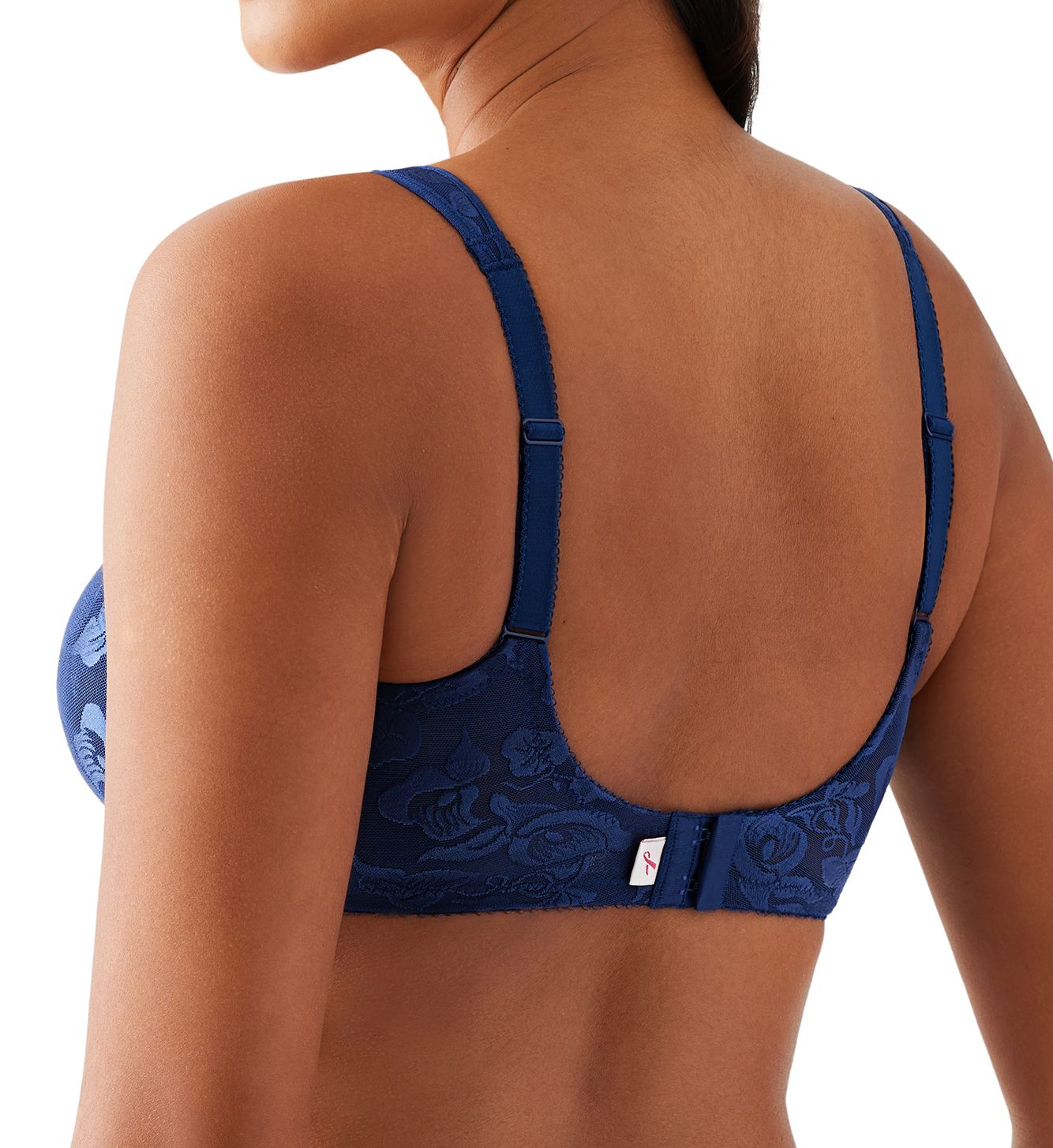 Wacoal Awareness Full Figure Seamless Underwire Bra Blue Depths 36DD  - Image 2