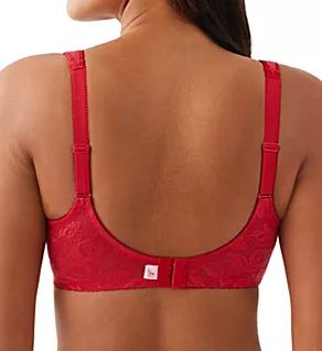 Awareness Full Figure Seamless Underwire Bra Equestrian Red 42H