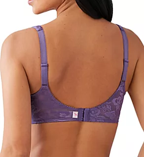 Awareness Full Figure Seamless Underwire Bra Grape Compote 32D