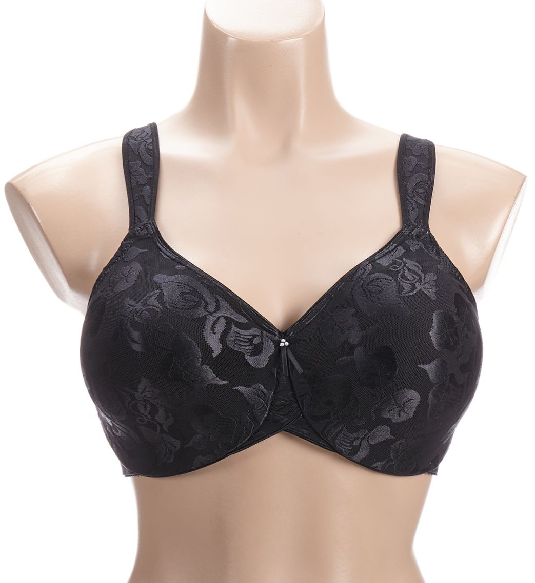 Wacoal Awareness Full Figure Seamless Underwire Bra Black 38DDD  - Image 1