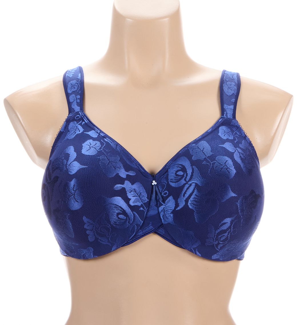 Wacoal Awareness Full Figure Seamless Underwire Bra Blue Depths 36DD  - Image 1