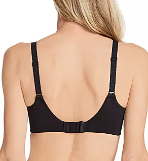 Back Appeal Wireless T-Shirt Bra Black 34C