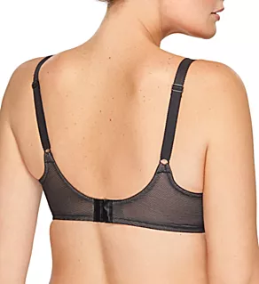 Visual Effects Minimizer Bra Black 34C