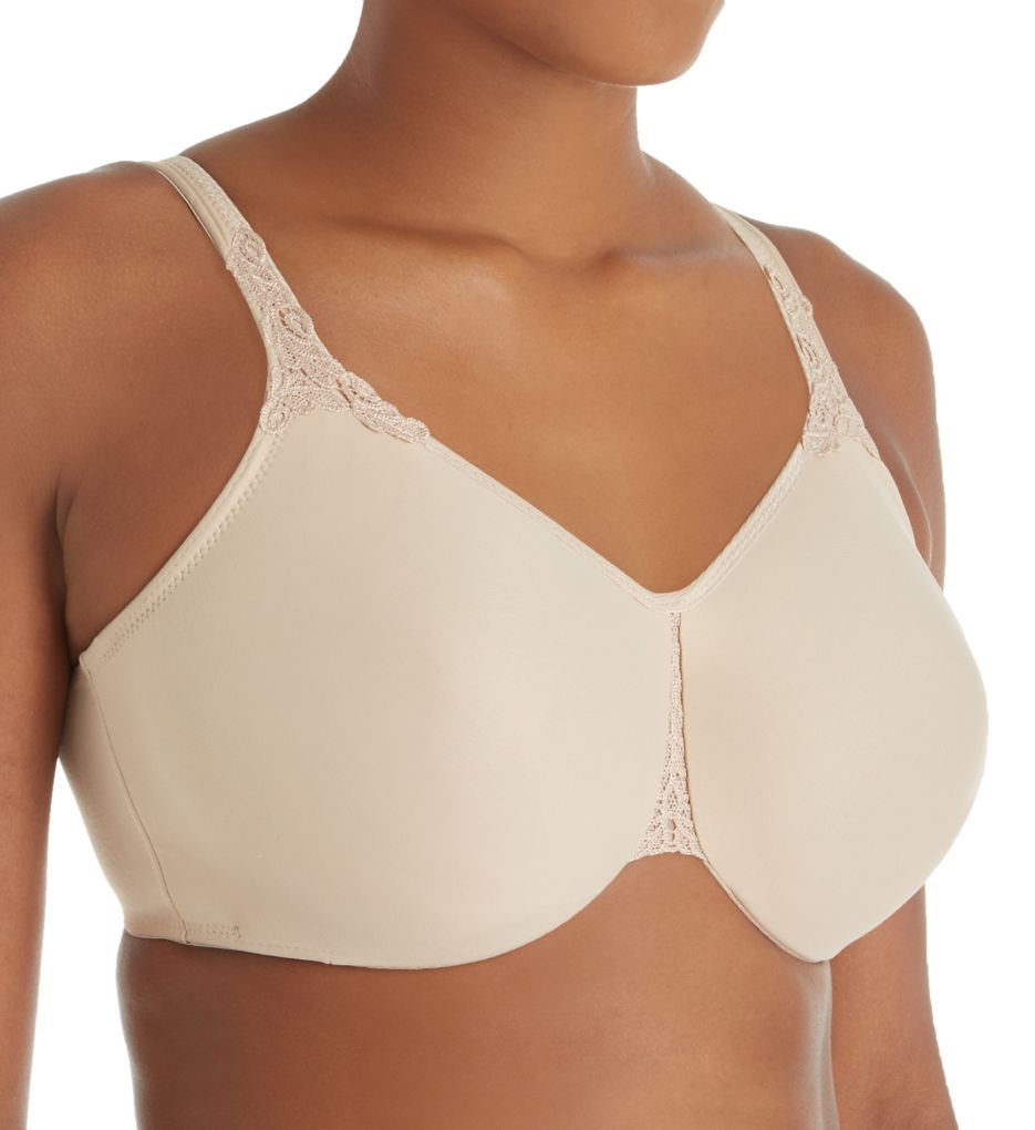 Wacoal Bodysuede Ultra Full Figure Seamless Bra Ivory 85814