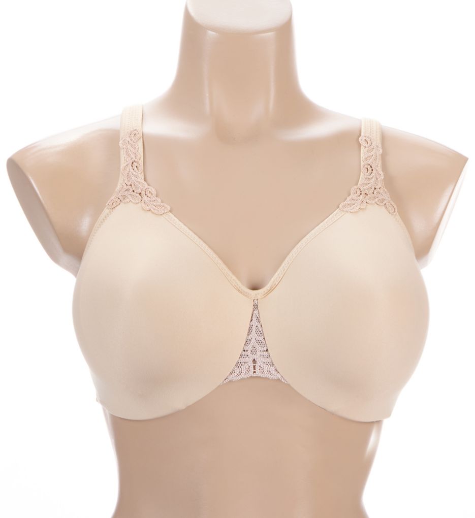 Wacoal 85814 Bodysuede Ultra Full Figure Seamless Underwire Bra 38 DD  Natural Nude 38dd for sale online