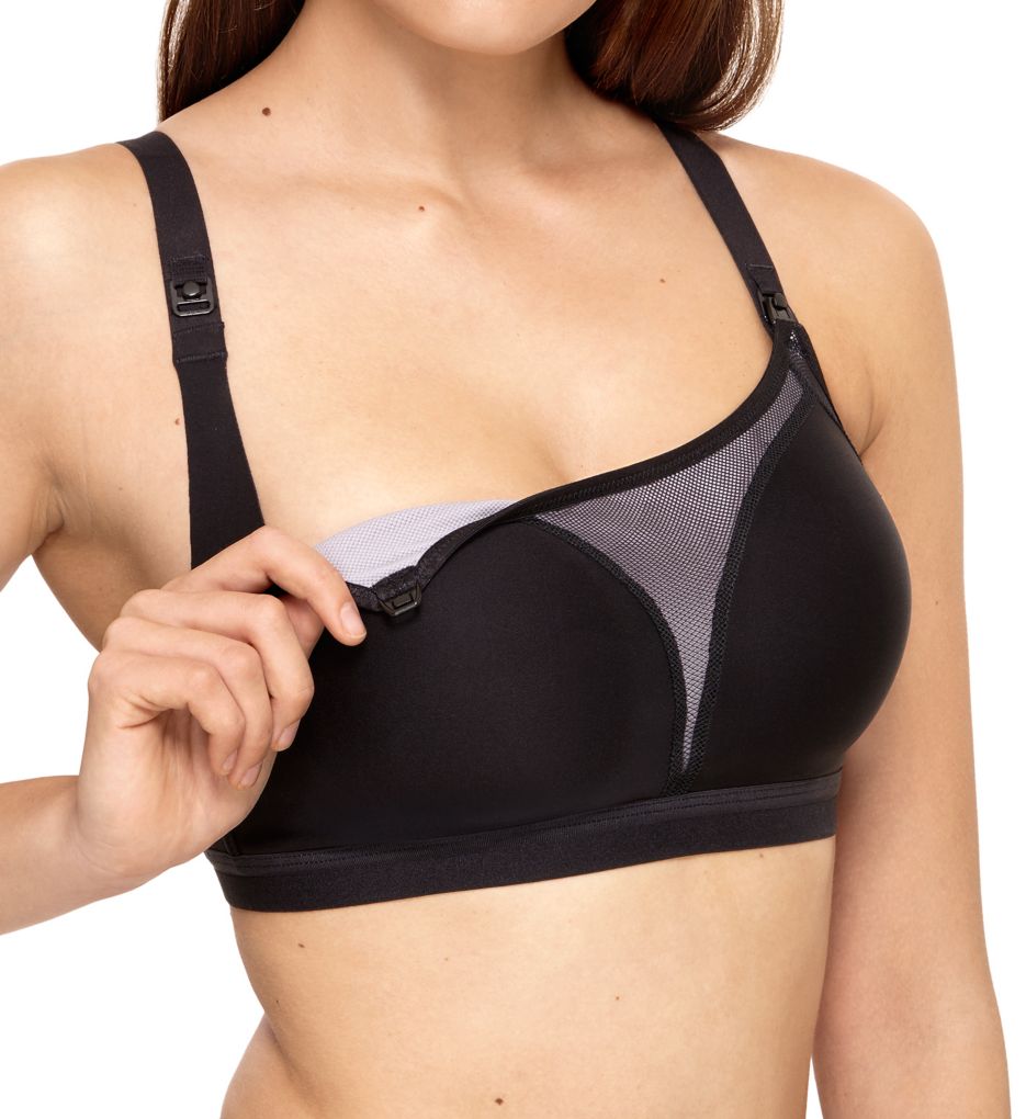 wacoal maternity nursing bra wire sports neck deep