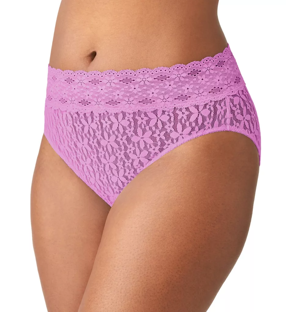 Halo Lace Hi-Cut Brief Panty First Bloom S