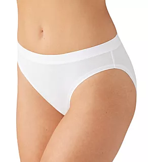 Understated Cotton Bikini Panty White S