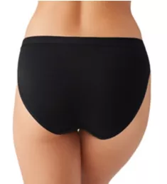 Understated Cotton Bikini Panty Black S