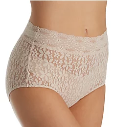 Halo Lace Full Brief Panty Nude S