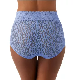 Halo Lace Full Brief Panty Blue Hydrangea S