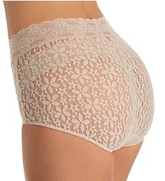 Halo Lace Full Brief Panty Nude S