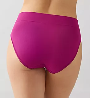 Feeling Flexible Hi-Cut Brief Panty Berry Fizz XL