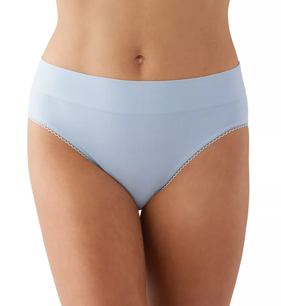 Women's Calida 22030 Elastic Hi Cut Brief Panties (Blue Paisley