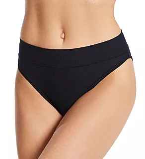 Balancing Act Hi Cut Panty Black 2X