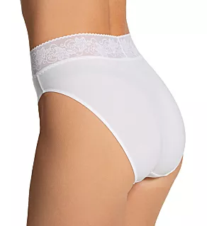 Comfort Touch High Cut Panty White S