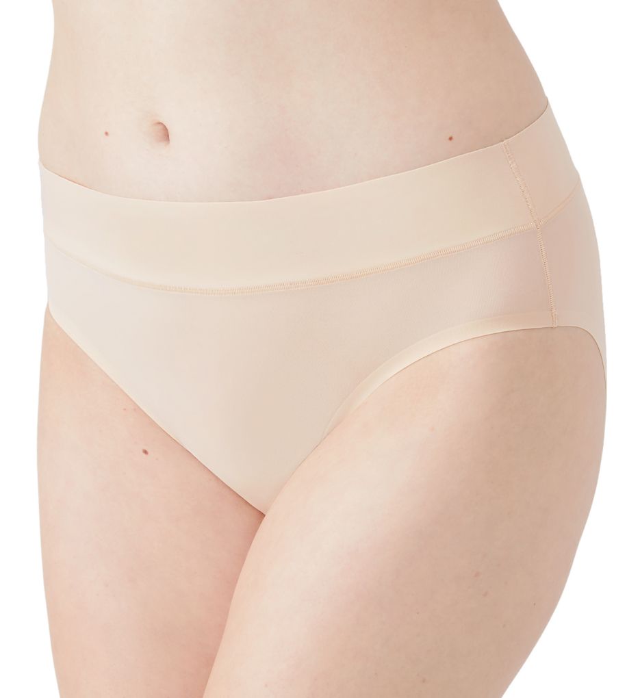 Wacoal Women's At Ease Hipster Panty in Beige | Plus Size 2XL | HerRoom.com