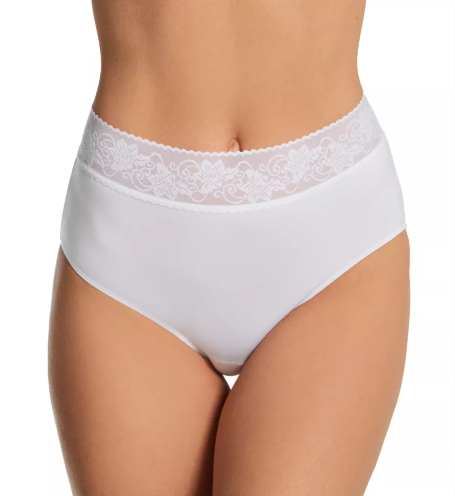 Comfort Touch Brief Panty White S