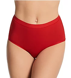 Understated Cotton Brief Panty Barbados Cherry S