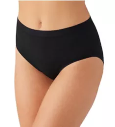 Understated Cotton Brief Panty Black S