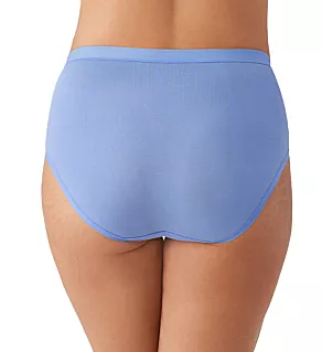 Understated Cotton Brief Panty Blue Hydrangea M