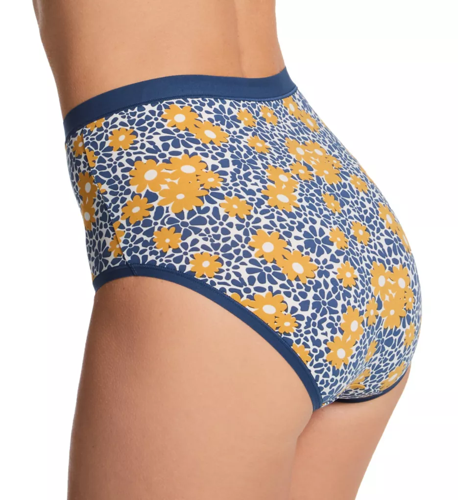 Understated Cotton Brief Panty Deco Floral M